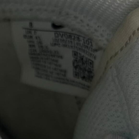 Mens Nike Dunk High DV0828-101 Leather Athletic Sneaker Shoes Size 8 White - Picture 6 of 6